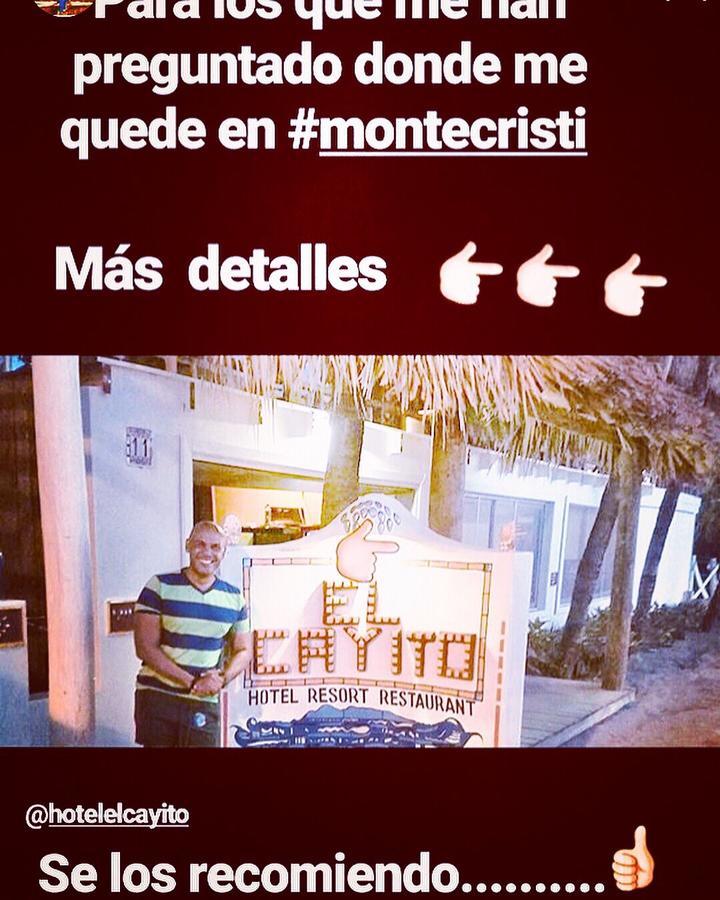 Hotel El Cayito Beach Resort Montecristi Monte Cristi Exterior foto